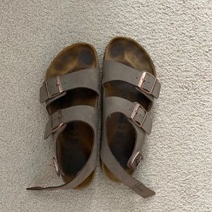 Birkenstocks with back straps